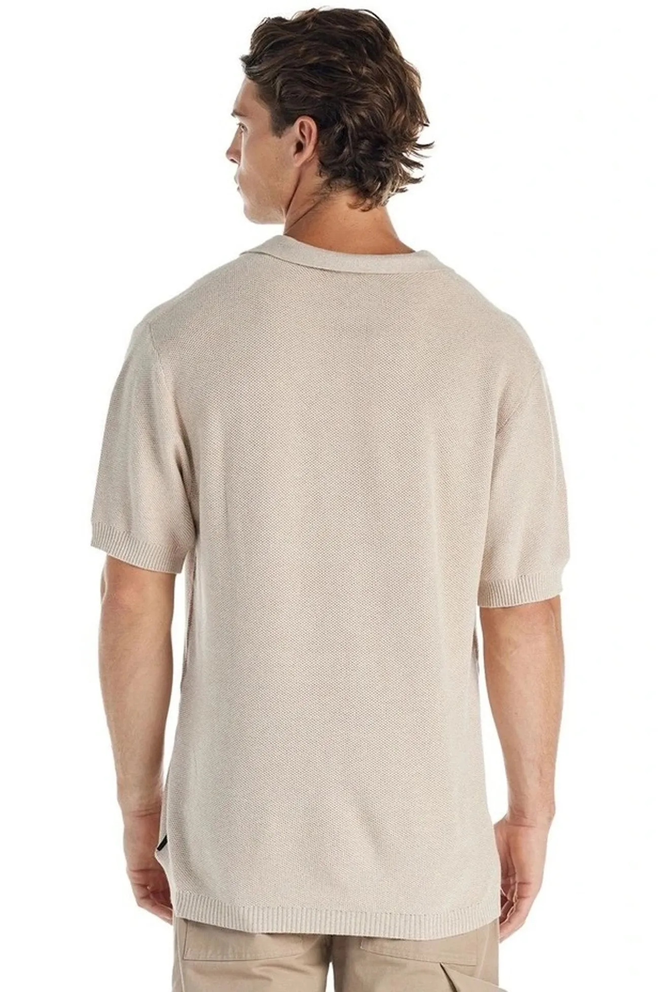 Breathable Essentials St Tropez Short Sleeve Shirt Oat