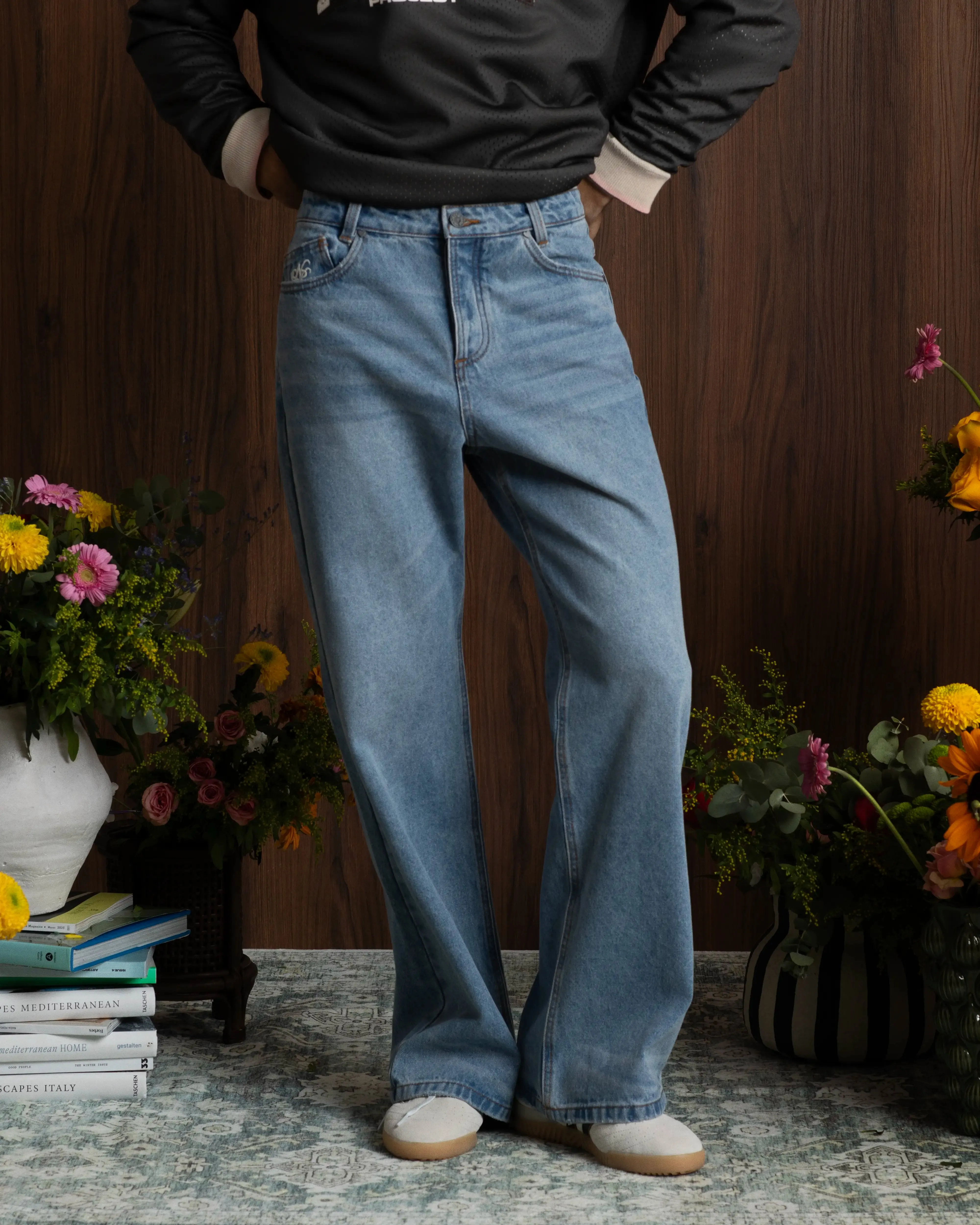Soft Sustainable Bootcut Bufalo Jeans Indigo