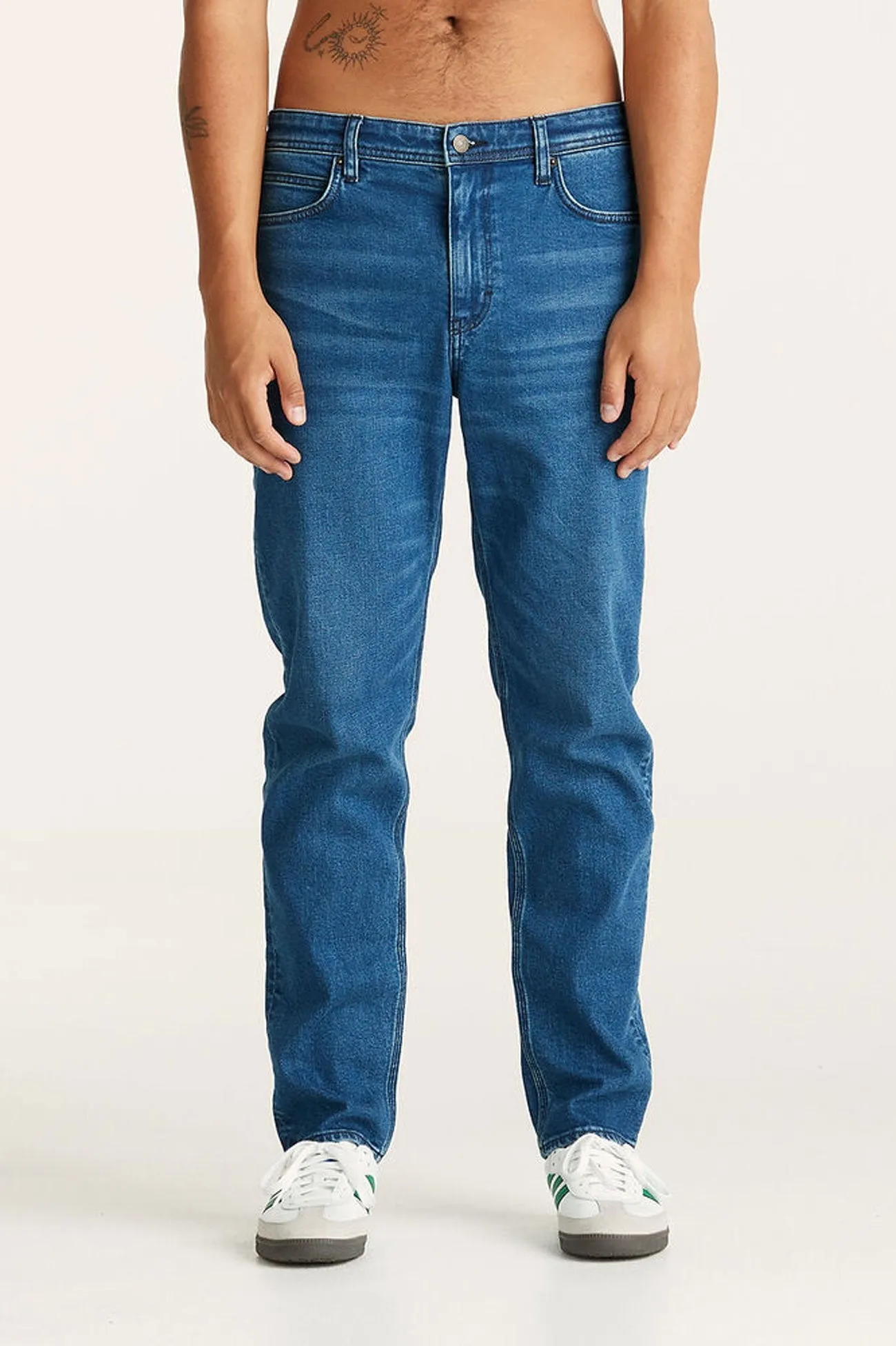 Z-Three Jean Dialed Indigo Low Maintenance Fabric Wearable Piece