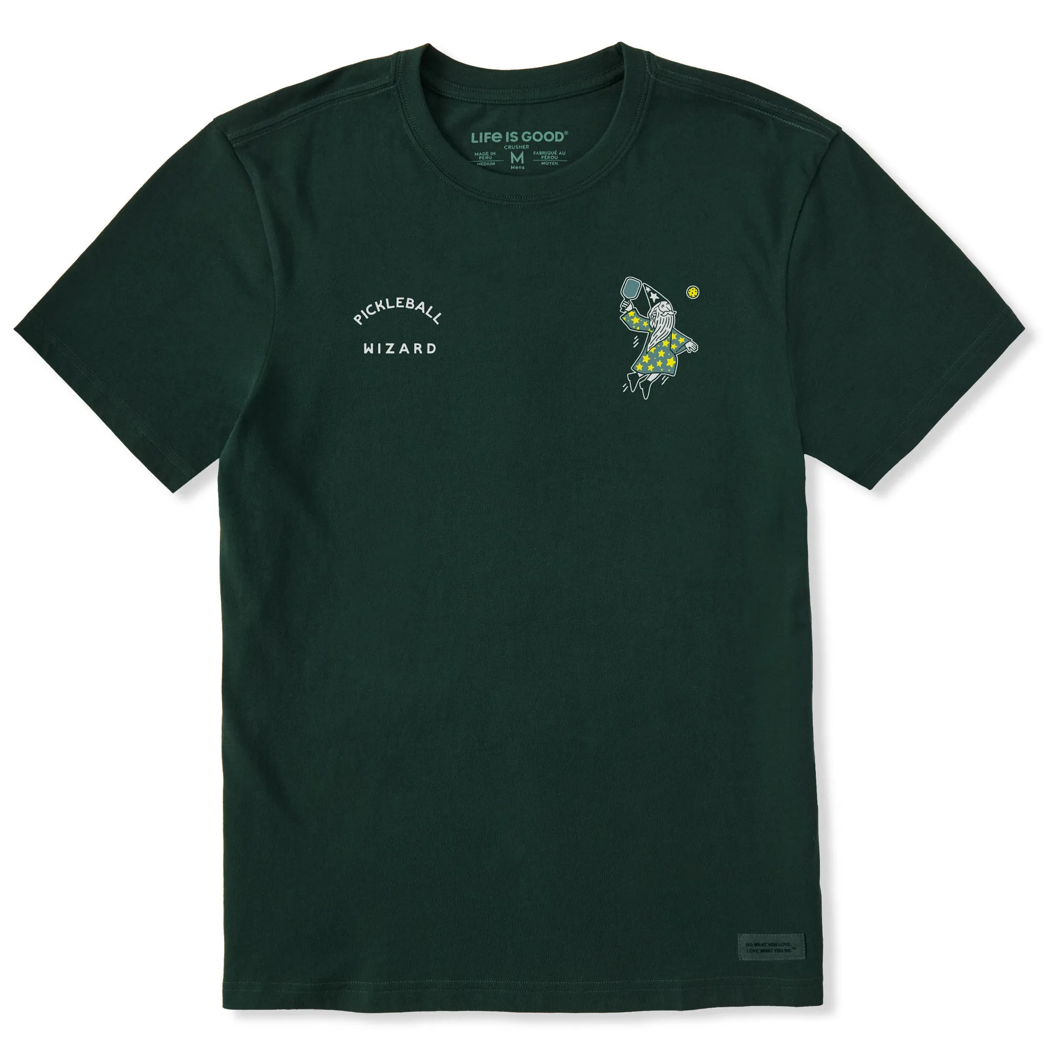 Layering Essential Men's Pickleball Wizard Medley Short Sleeve Crusher Tee