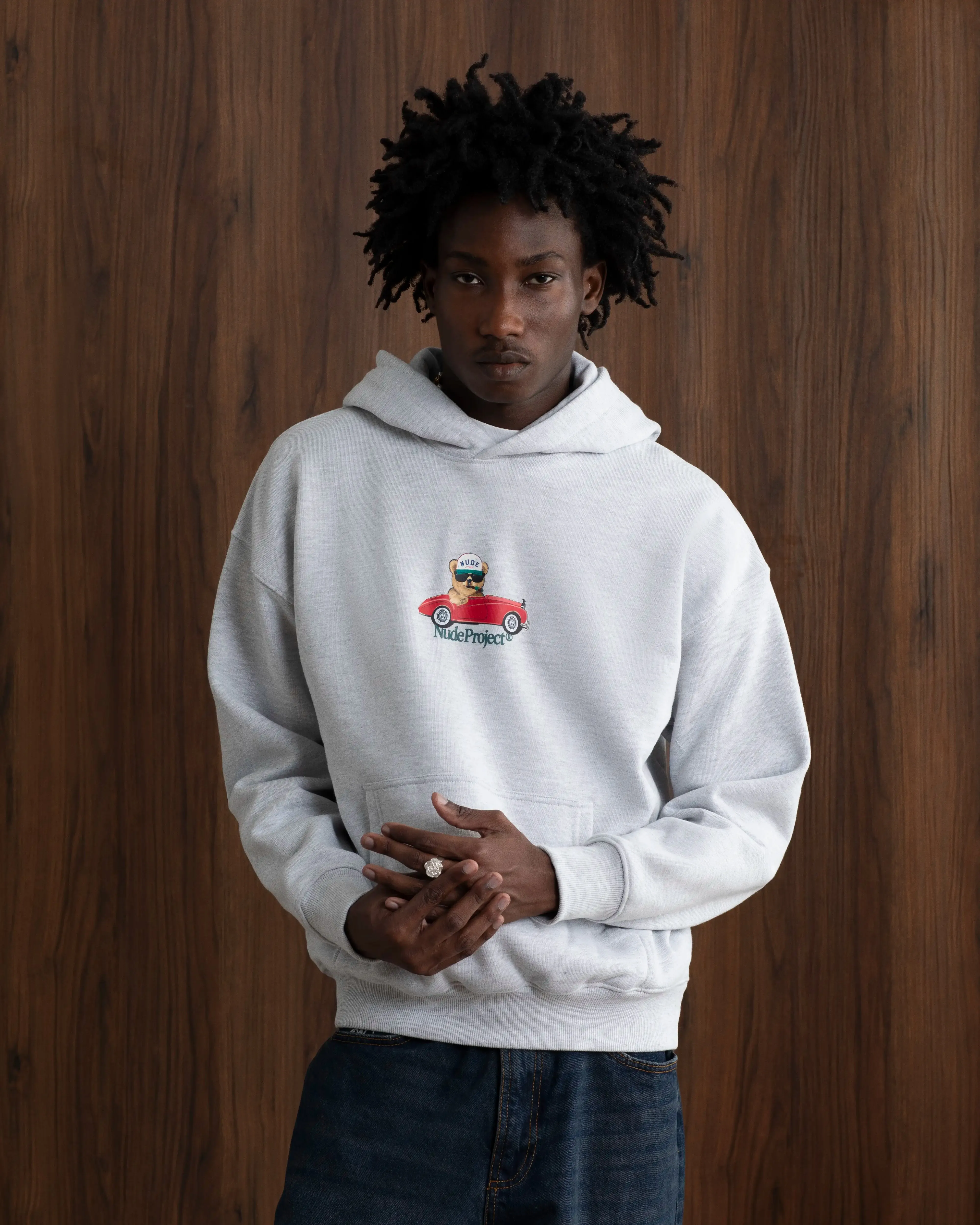 Winter Comfort Hot Hoodie Grey Melange