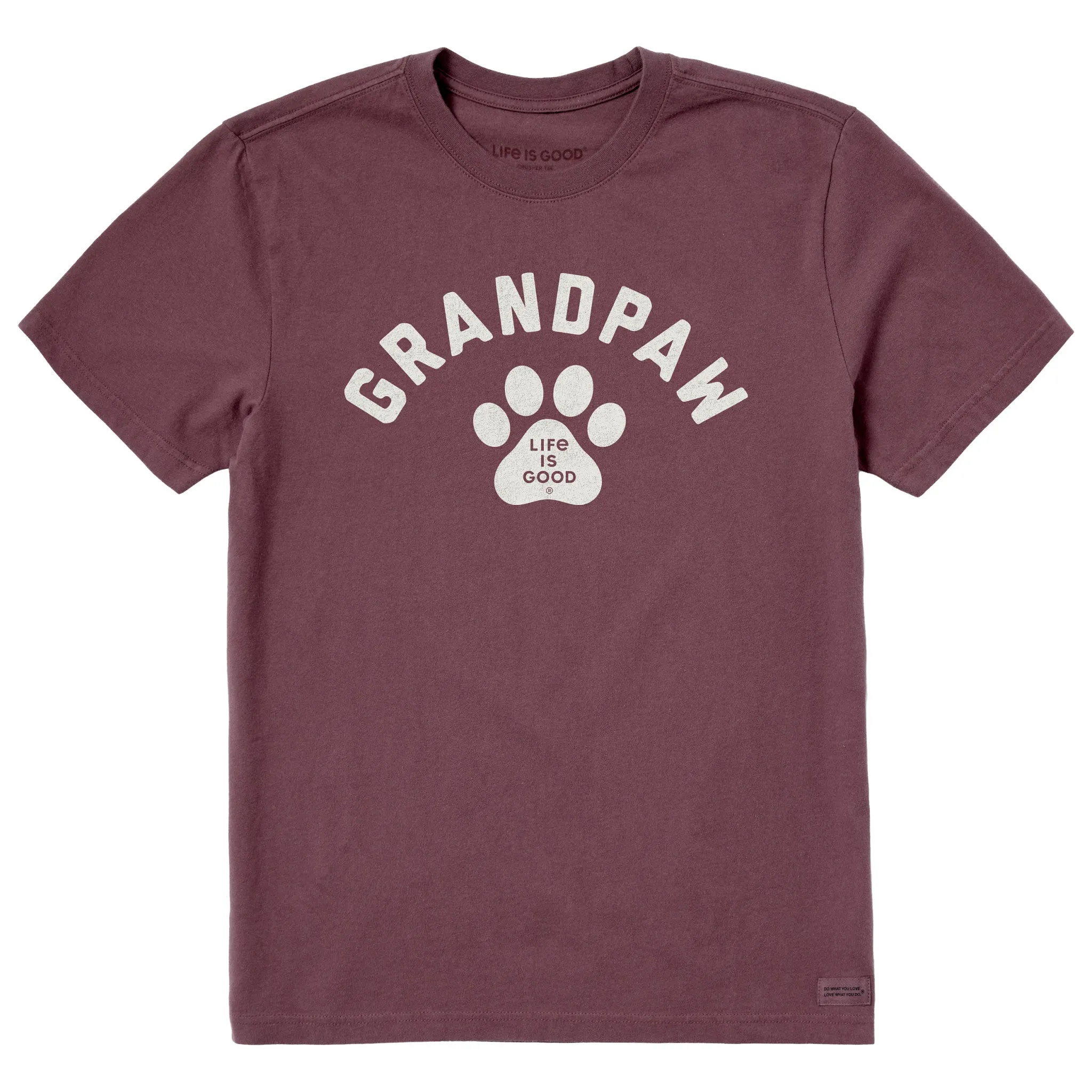 Men's Grandpaw Short Sleeve Crusher Tee Travel Light