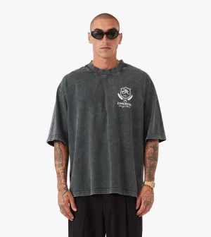 Essential Clothing Crest Flow Tee GD Forest