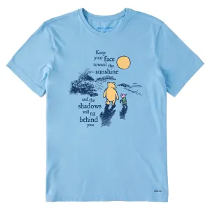 black friday Men's Winnie & P Keep Your Face Towards the Sunshine Short Sleeve Tee