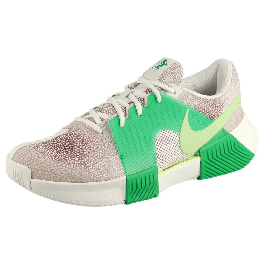 Slip Resistant Secure Closure Nike Men's Air Zoom GP Challenge 1 - Premium - Phantom/Barely Volt