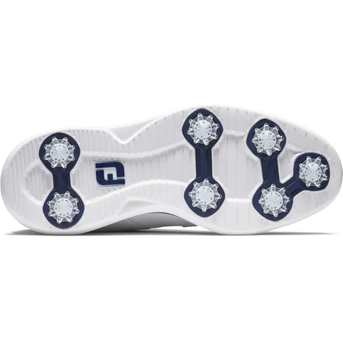 FootJoy 2024 Men's Traditions Golf Shoe- White/Navy Power Performance Comfort Fit Max
