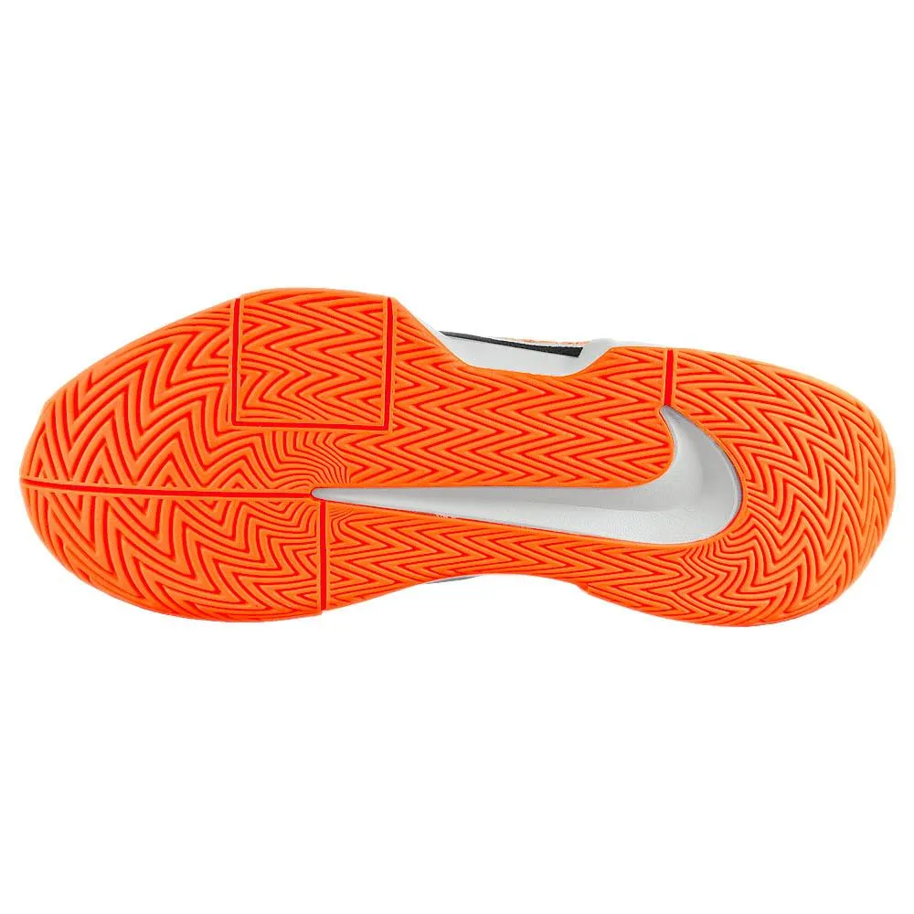 Elastic laces Nike Men's Air Zoom GP Challenge Pro - Premium - Pure Platinum/Hyper Crimson