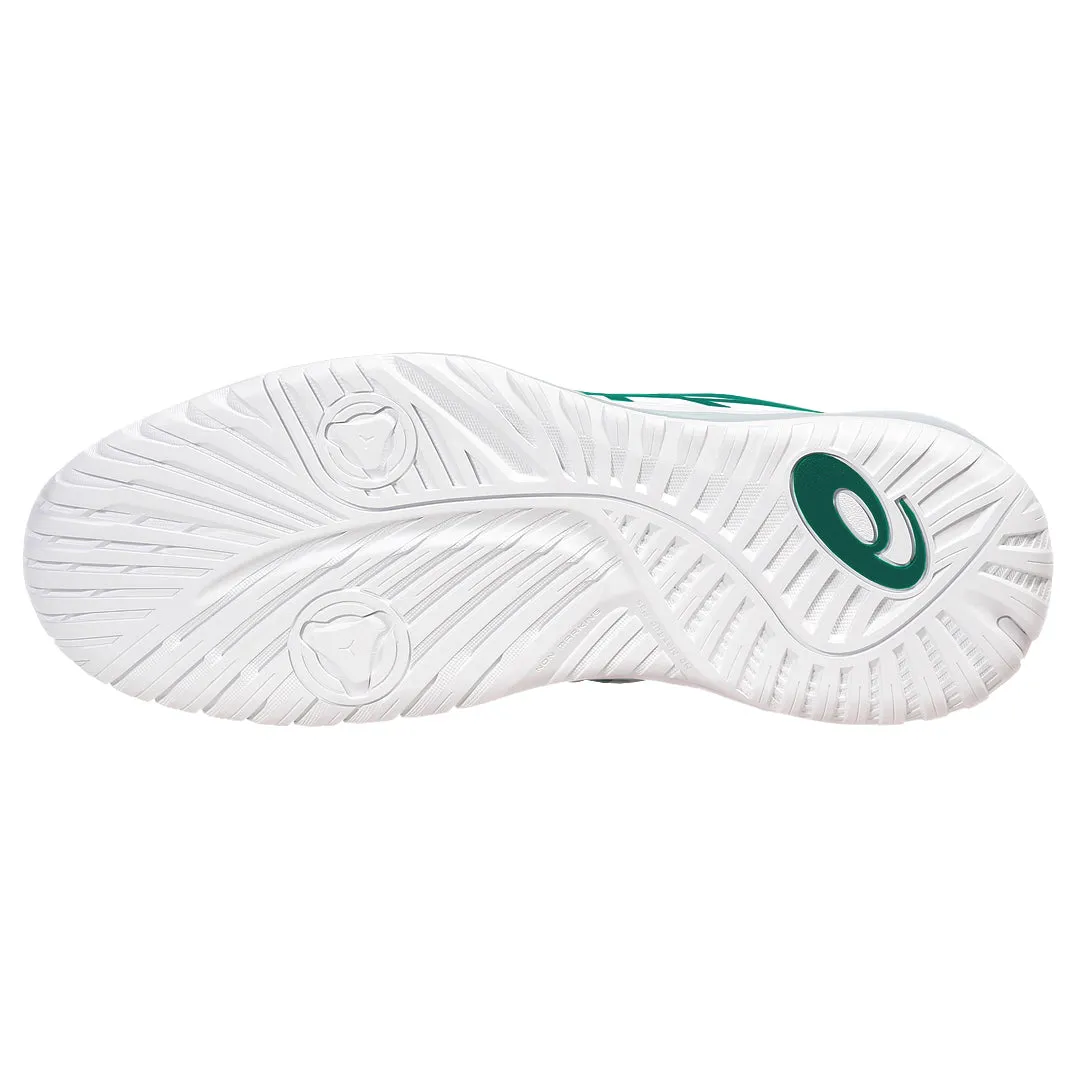 Asics Men's Gel-Resolution X - White/Pitch Green Shock absorption