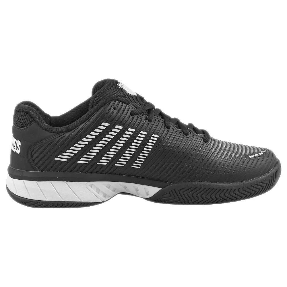 K-Swiss Men's Hypercourt Express 2 - Black/White Anti   Abrasion Good Traction