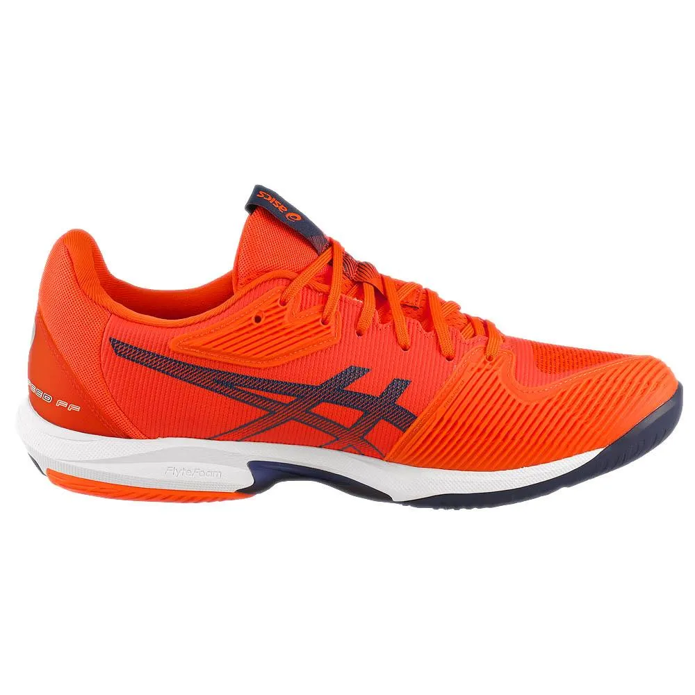 Abrasion resistant Asics Men's Solution Speed FF 3 - Koi/Blue Expanse
