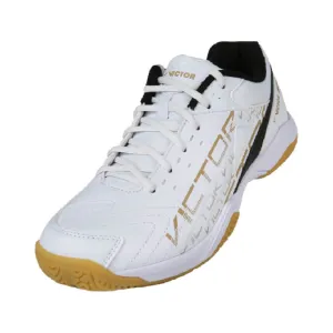Victor A170 AC Court Shoes [Bright White/Black] Recovery time