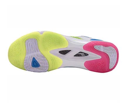 Flexible Maximum Grip Li Ning Badminton Shoe Men's [White] AYZQ001-4