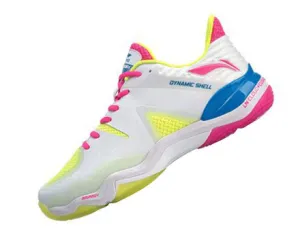 Li Ning Badminton Shoe Men's [White] AYZQ001-4 Slip-resistant fit