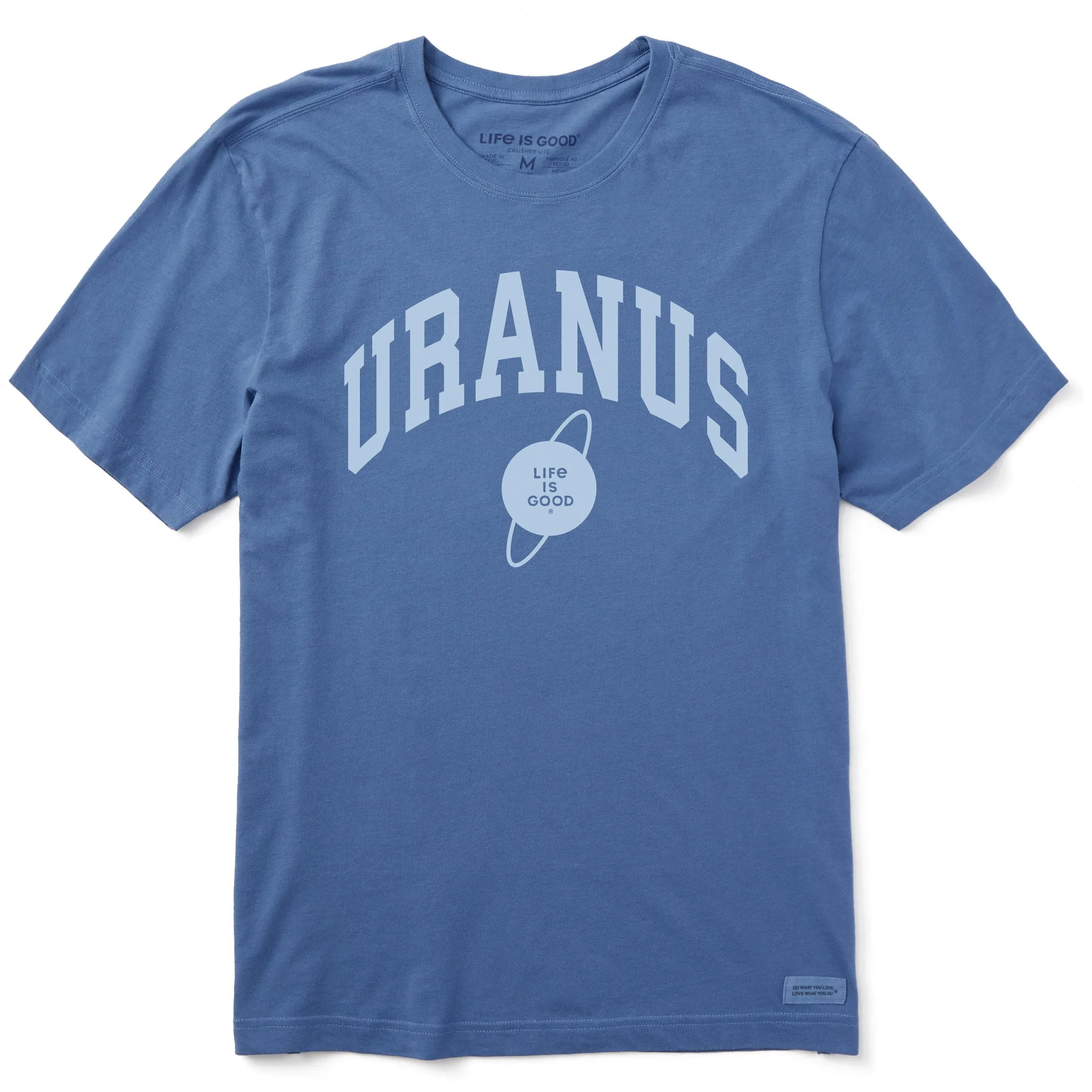 Effortless Style Casual Layering Wear Men's Uranus Arch Short Sleeve Tee