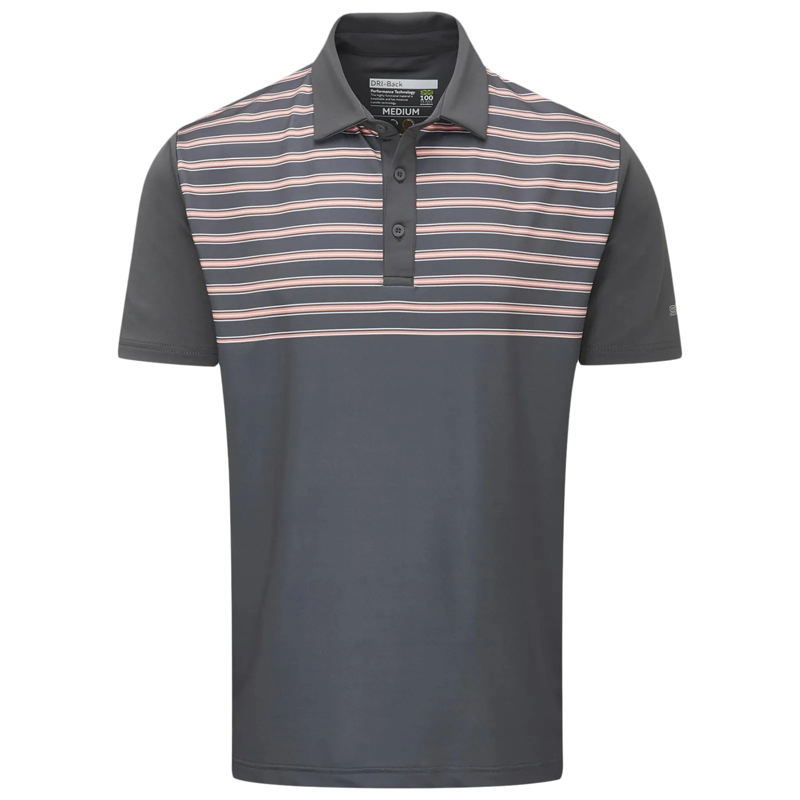 Stuburt Mens Princeville Polo Shirt Sporty Appearance