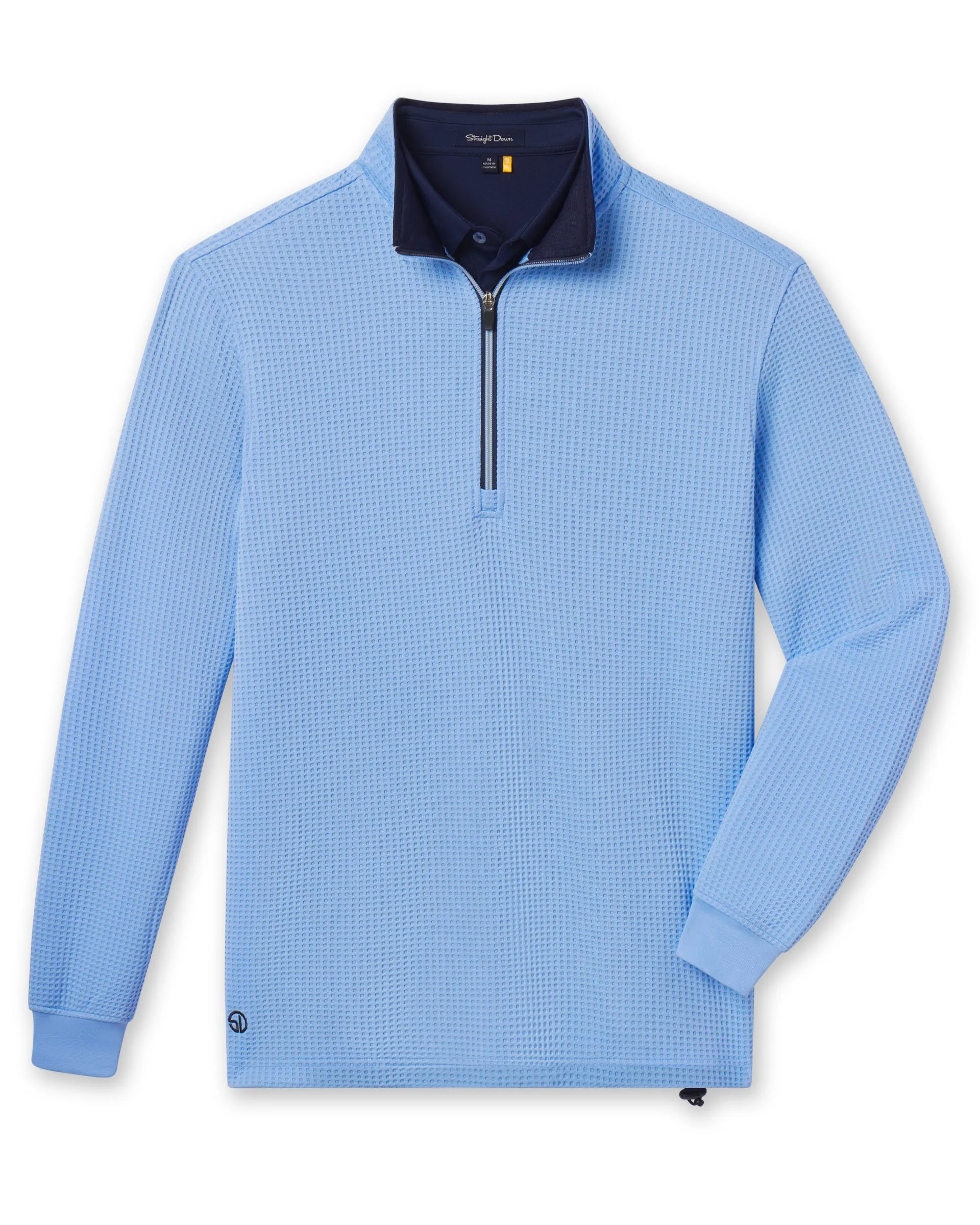 Non Irritating Seams Optic Quarter Zip - Carolina