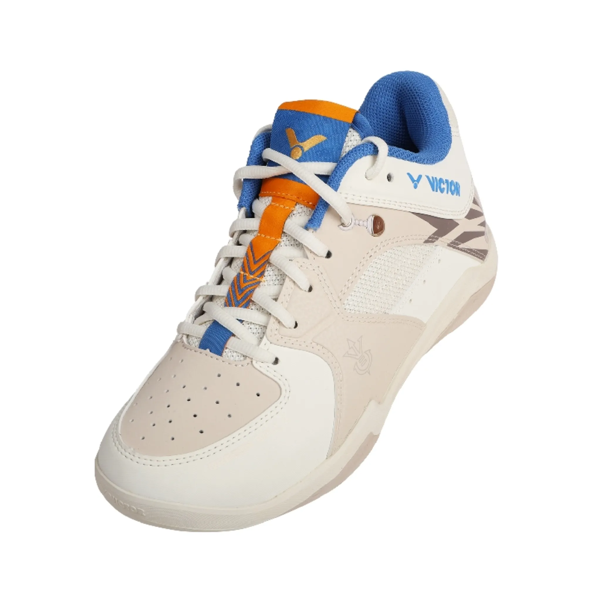 Victor x Dragon Ball Z VG-DBZ-L Unisex Indoor Court Shoes [Ivory White] RubberSole Noise reduction