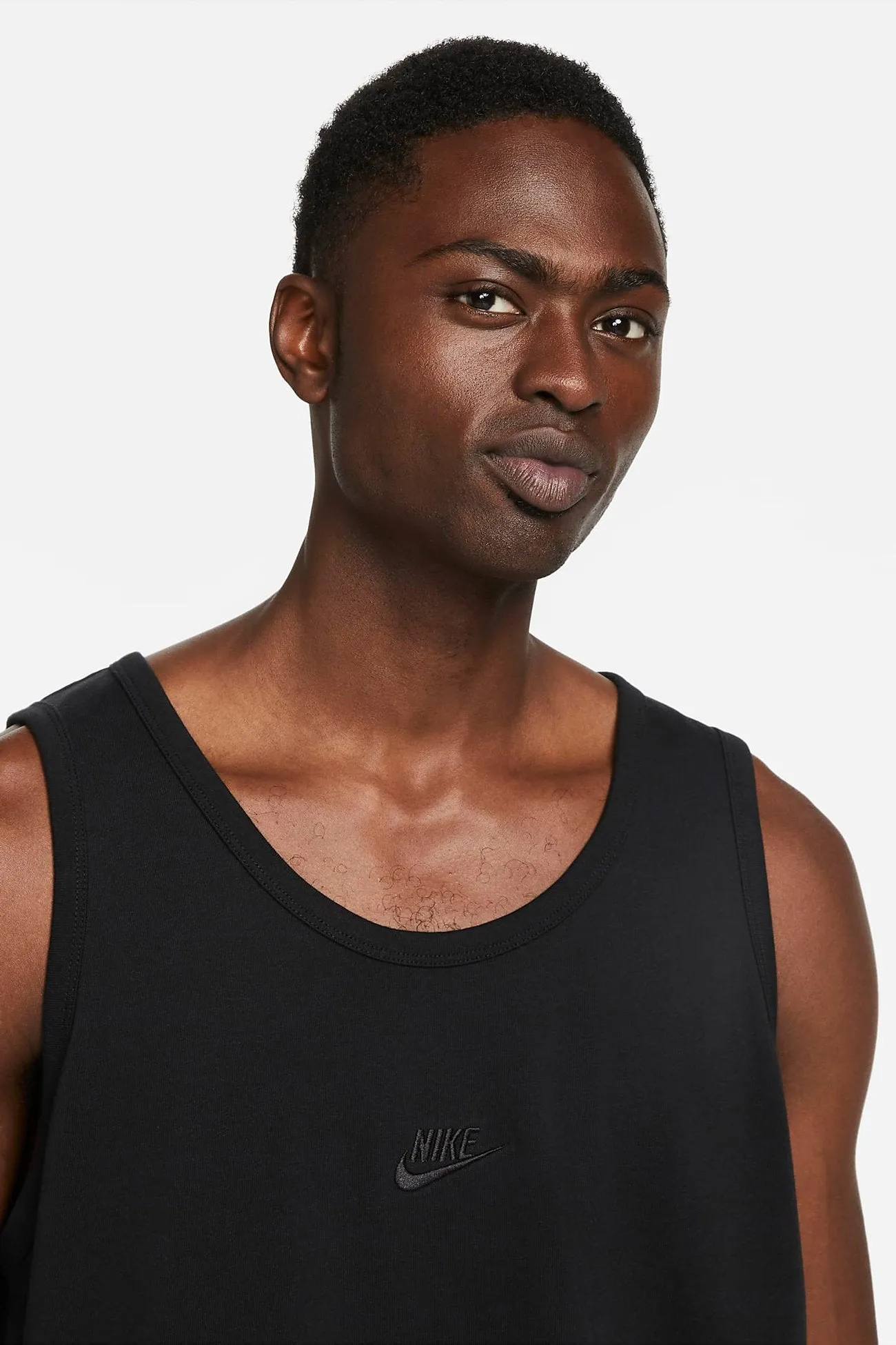 Nike Sportswear Premium Essentials Tank Top Black Adjustable drawstring