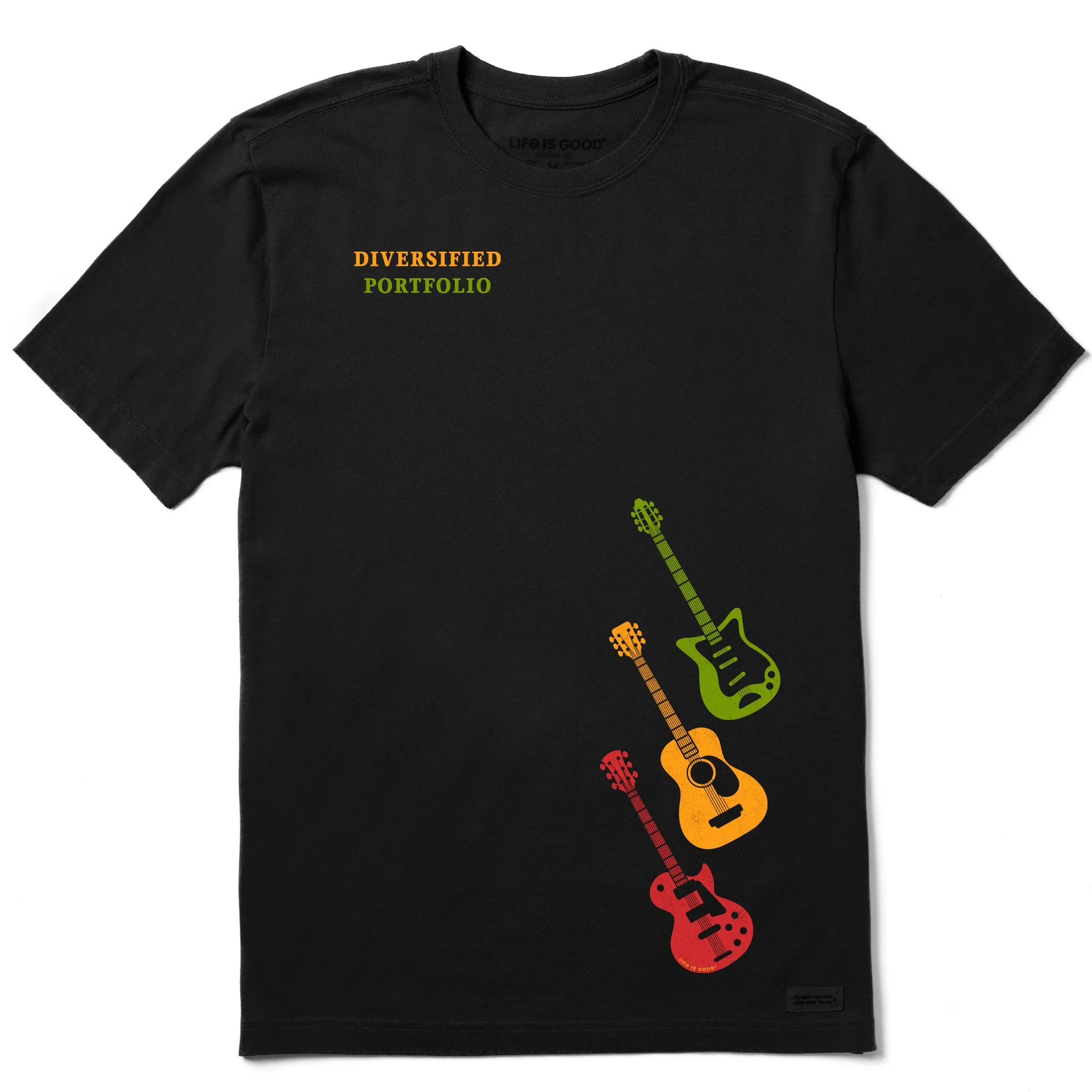 Men's Portfolio Guitars Short Sleeve Tee Active Style