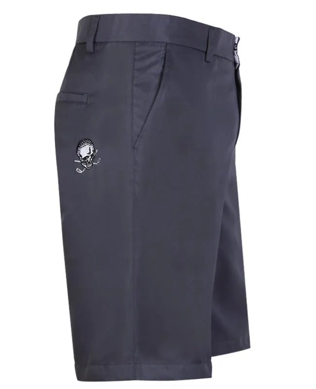 Comfortable Flex Tattoo Golf: Men's OB ProCool Performance Golf Shorts - Charcoal