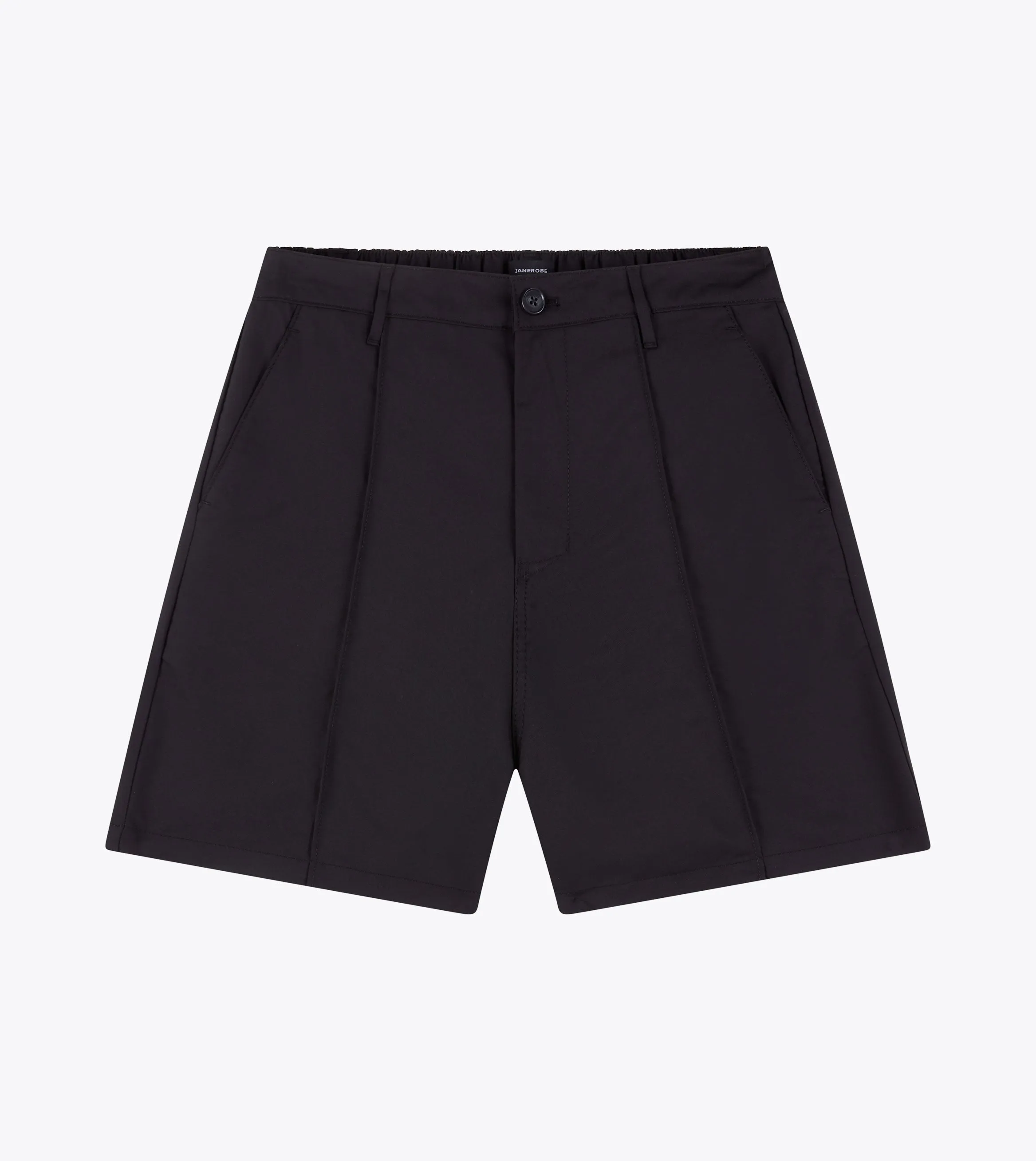 Classic Shorts No Pressure Provence Pintuck Short Black