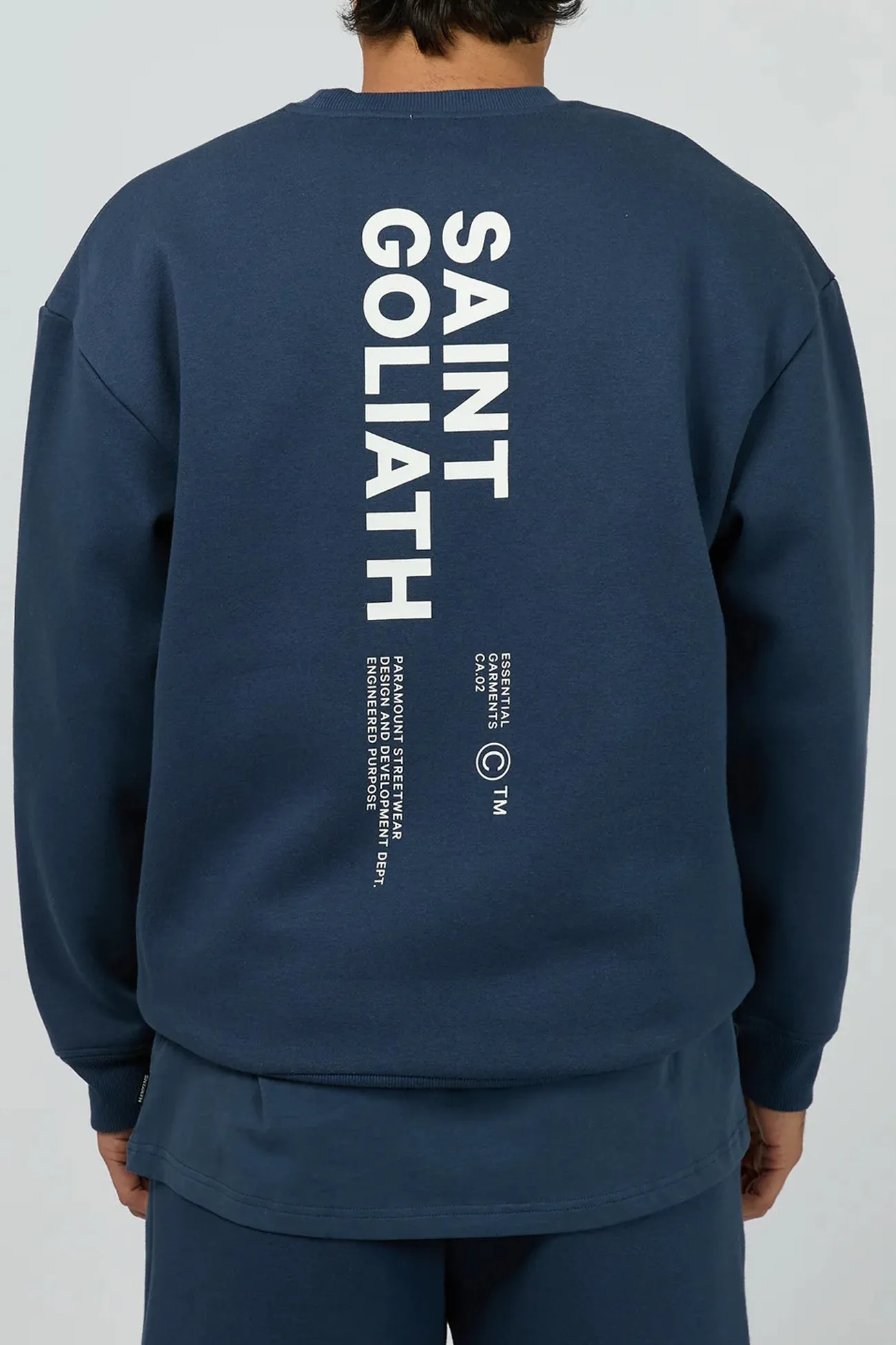 Relaxed Layers Kinetic Crew Navy