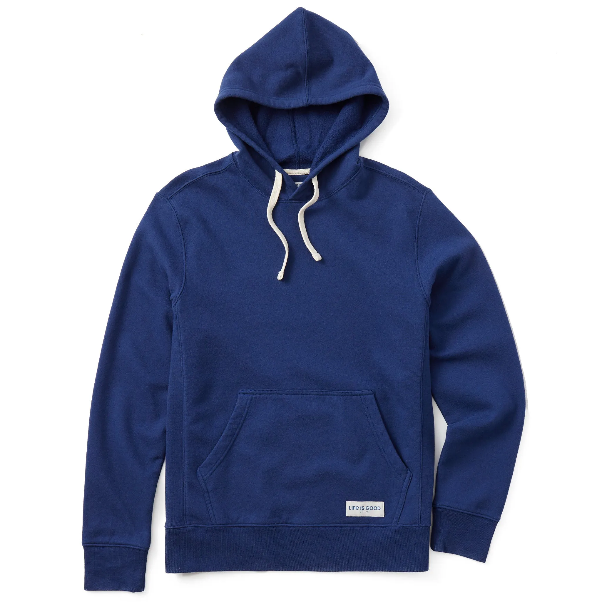 group wear Timeless Bold Men's Solid Simply True Fleece Hoodie
