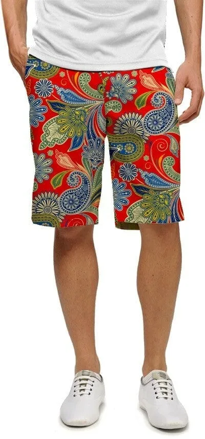 Flexible Pocket Placement Loudmouth Golf: Men's StretchTech Shorts - Hotel Lobby