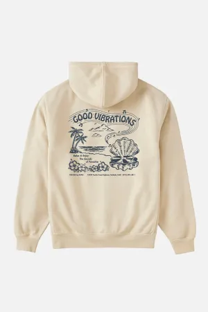 Solid Color VIBRATIONS ZIP HOODIE