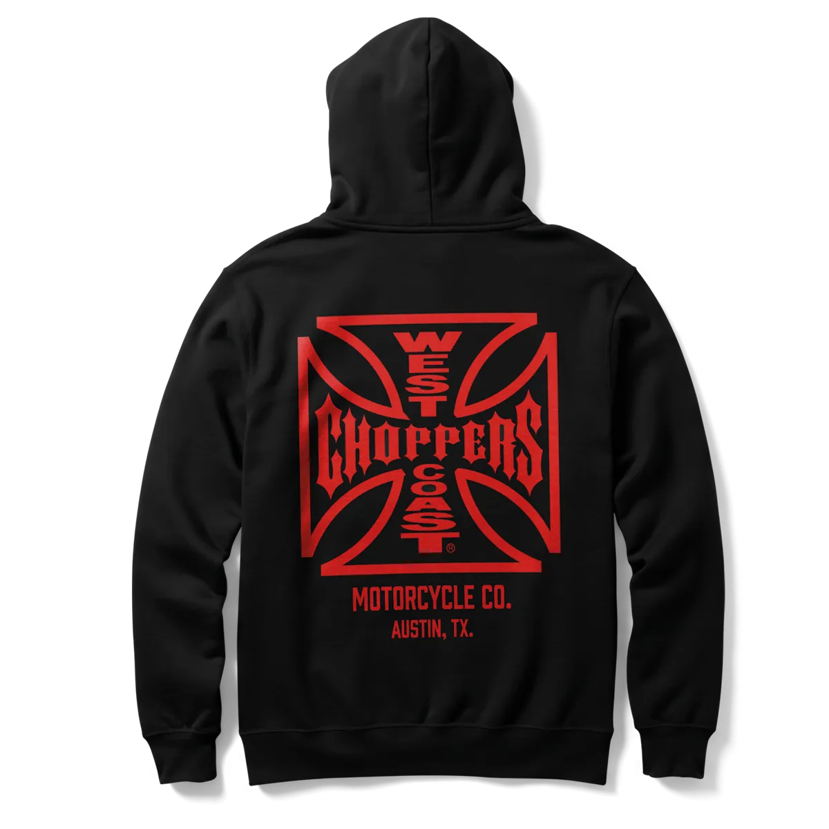 Everyday Essential WCC ATX CROSS HOODY - BLACK/RED