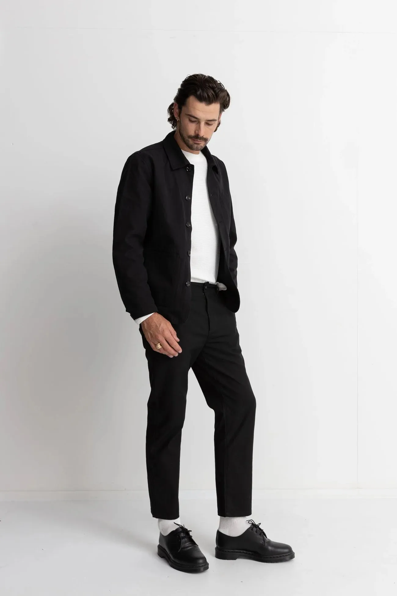 Classic Fatigue Pant Vintage Black Moisture control
