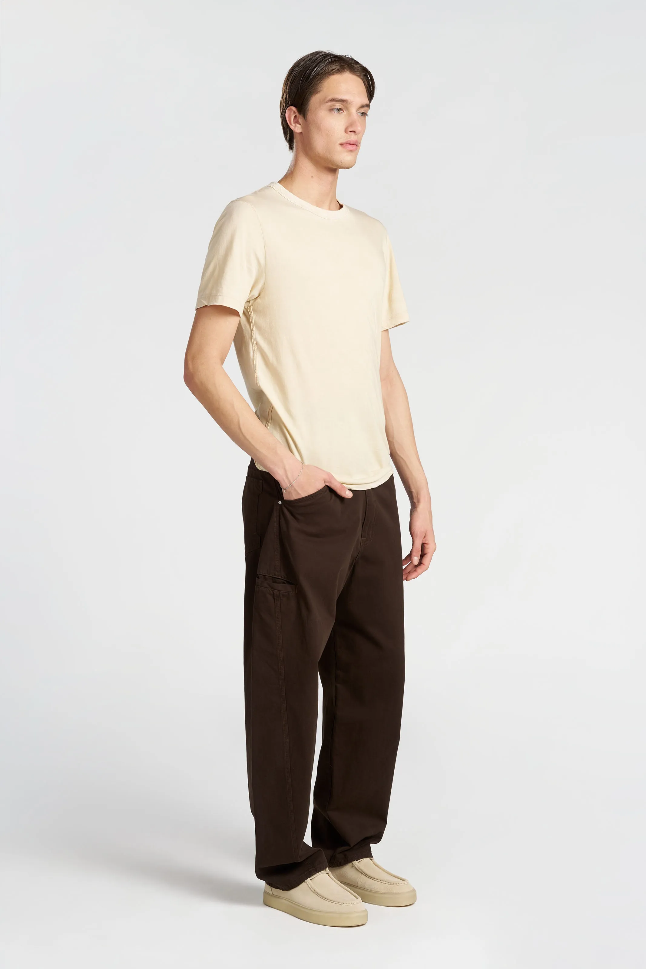 Classic Crewneck Tee Eco Friendly Production