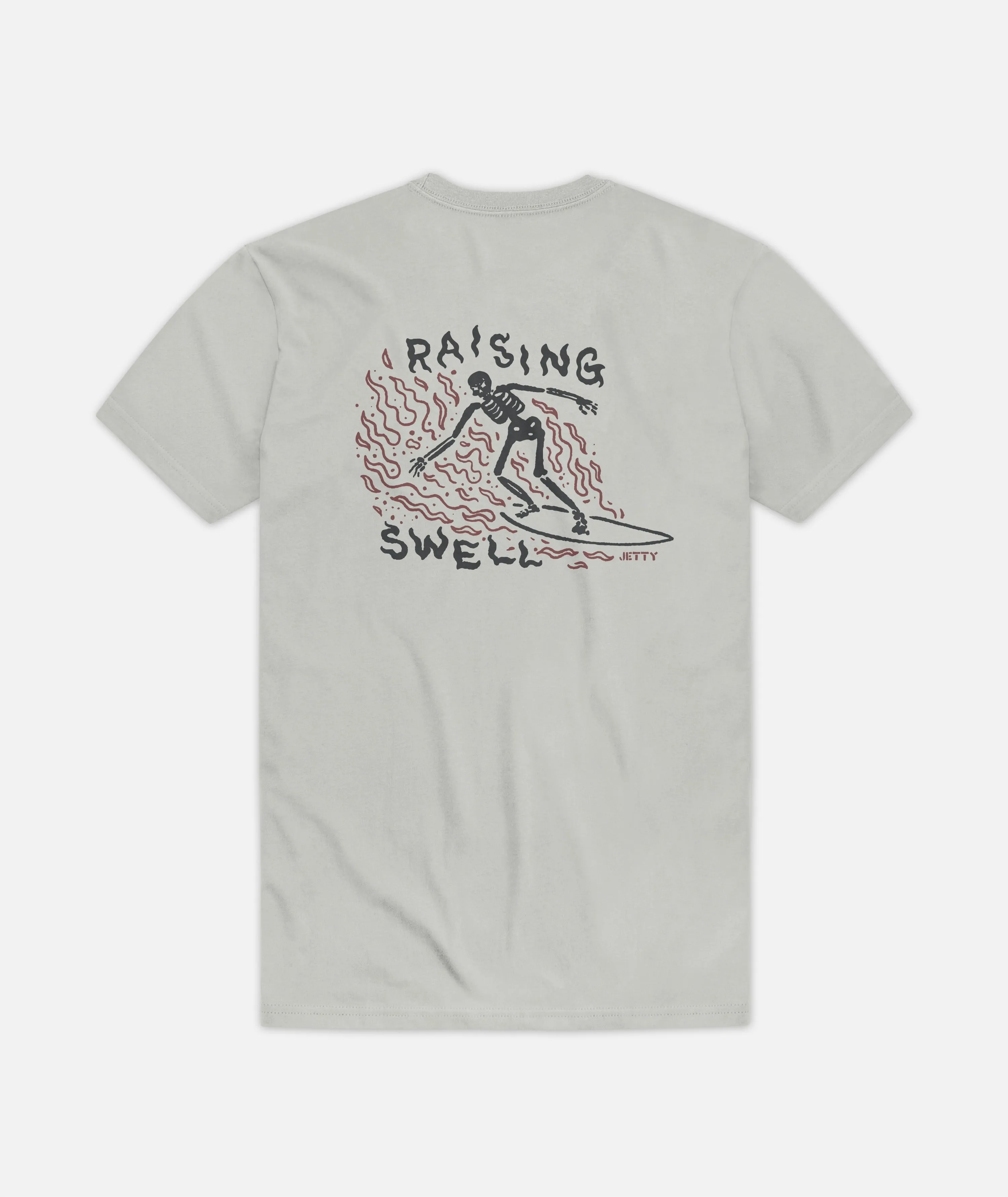 Raising Swell Tee - Heather Grey Fashion Ready Hypoallergenic Textile