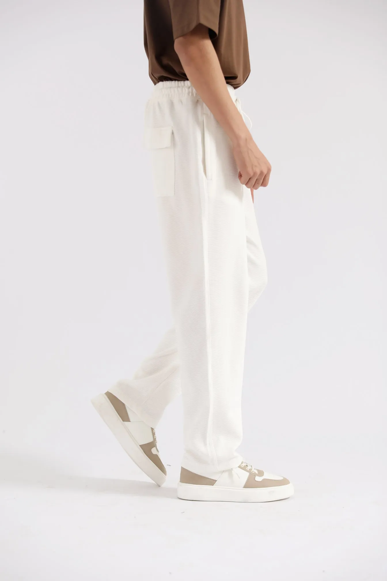 BAGGY FIT CARGO TROUSER ripstop fabric Basic Stretch