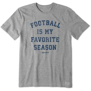 Outdoor Smart Relaxed Movement Men's Football is My Favorite Season Short Sleeve Tee