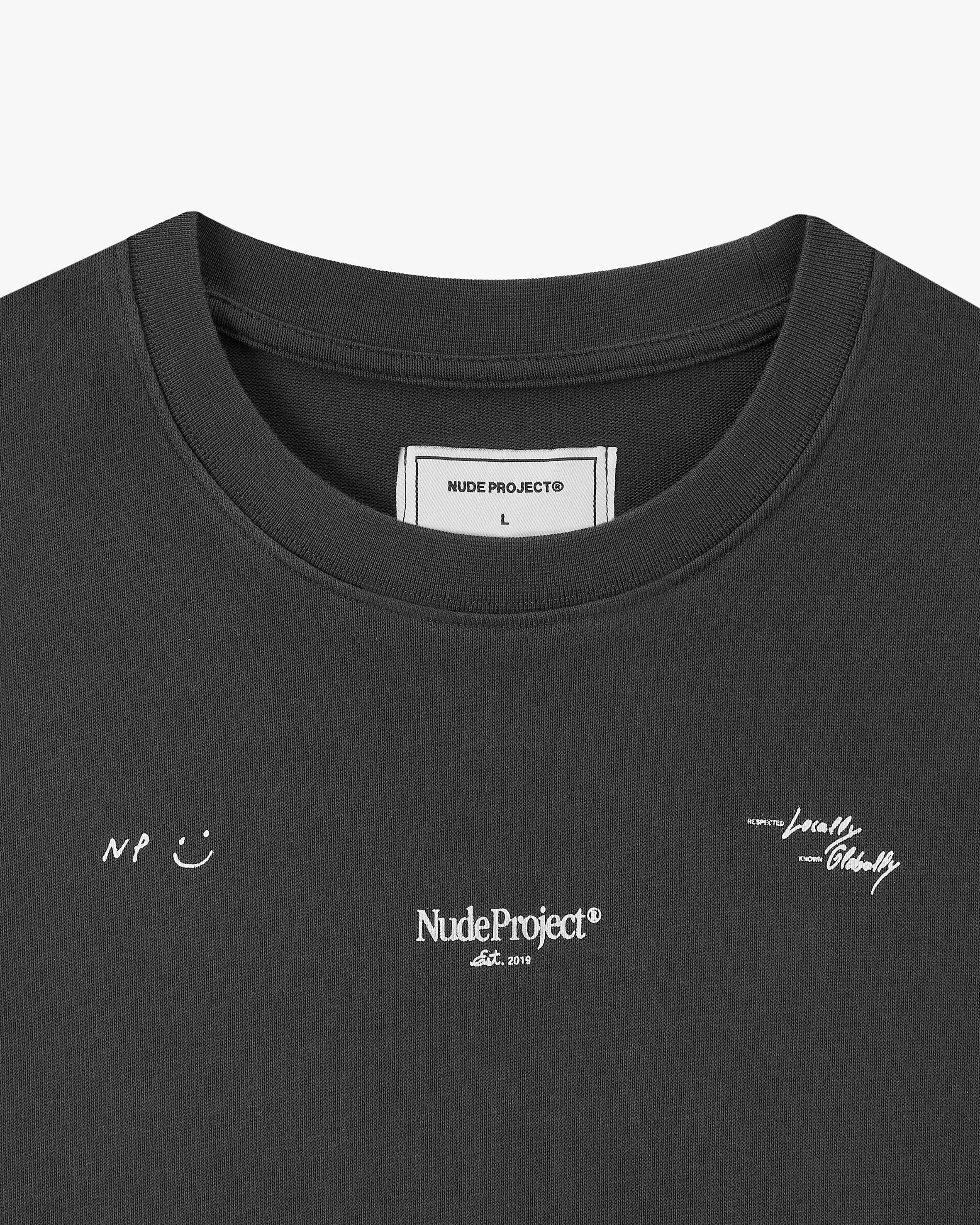 TaglessDesign Global Soon Tee Ash