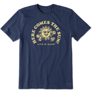 Men's Here Comes the Sun Mascot Short Sleeve Tee Fit Flex