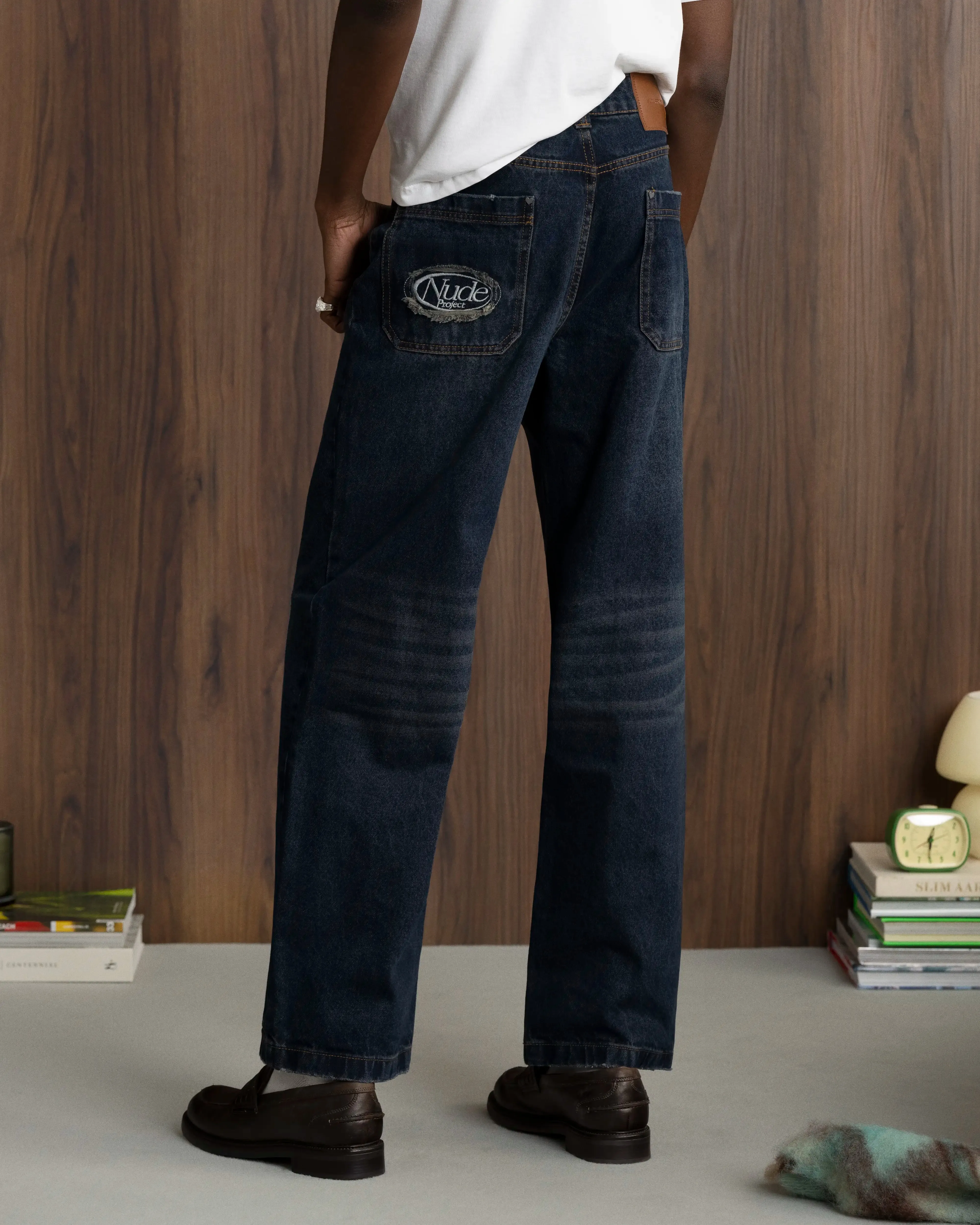 Light material Basic Jeans Metal Wash