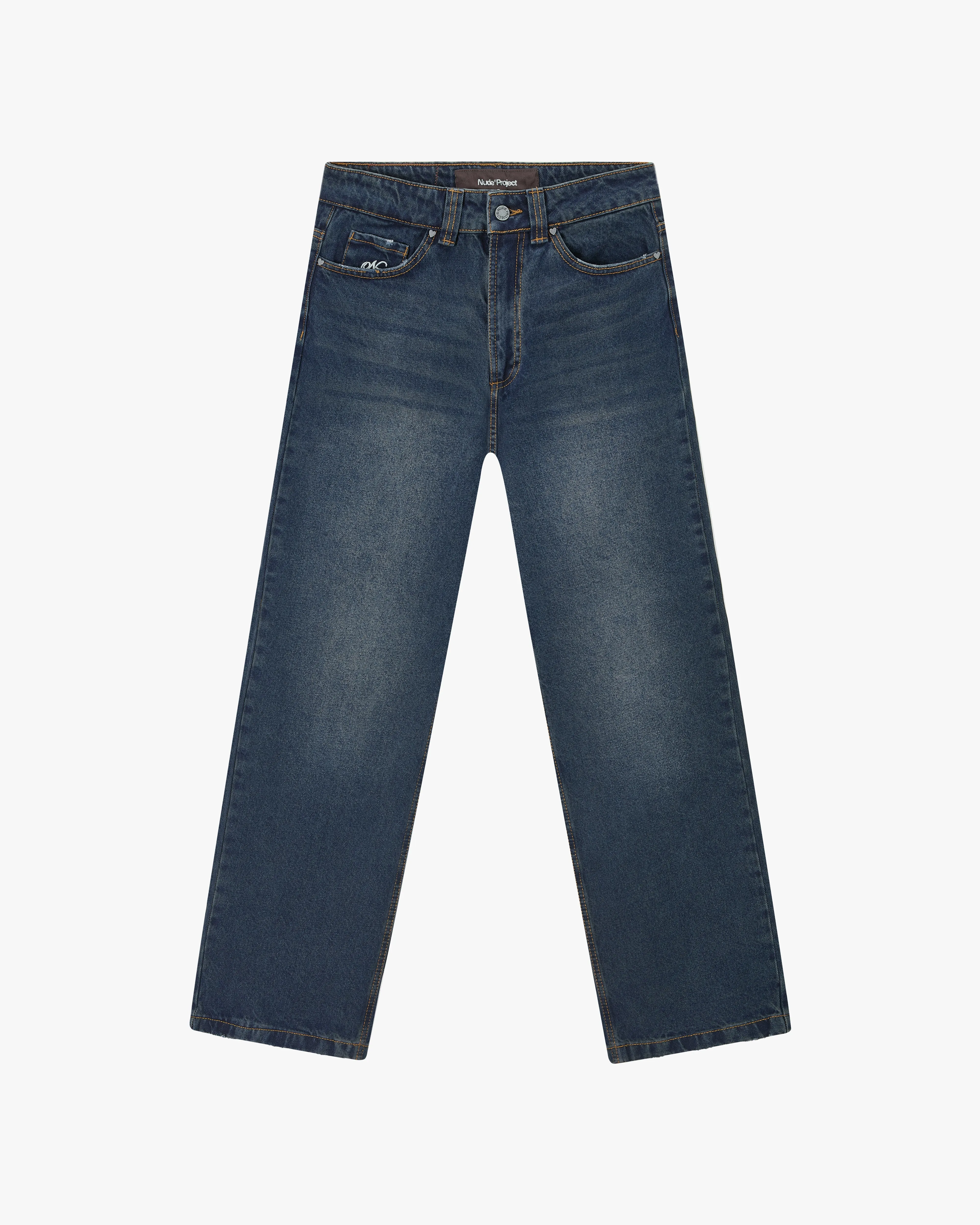 Basic Jeans Metal Wash Easy Care