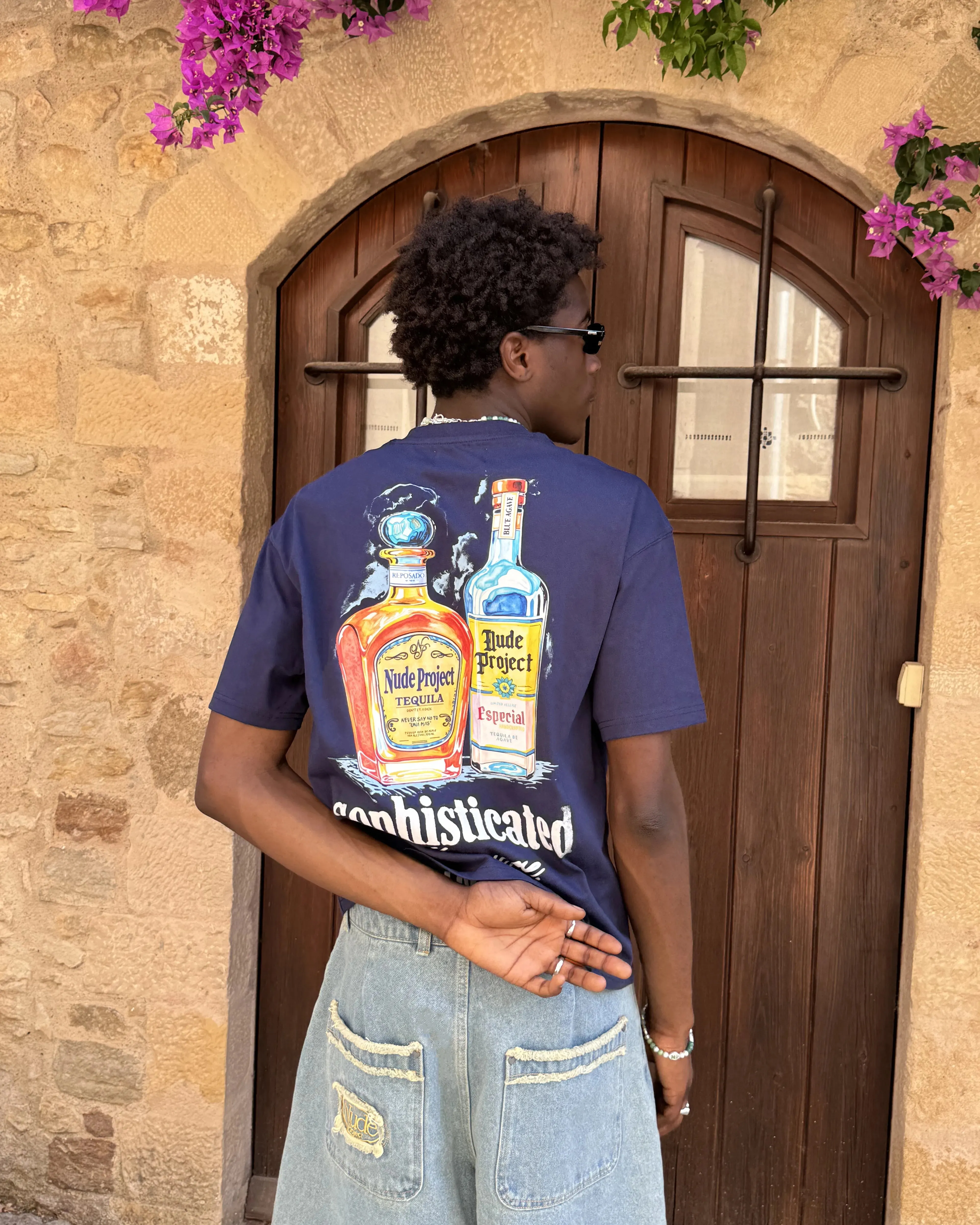 Pleasures Tee Navy Essential layering piece