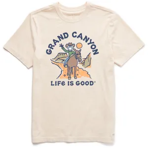 Men's Grand Canyon Jake Mule Ride Short Sleeve Crusher Tee Unisex style