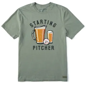 ZeroWaste Production Relaxed Waist Men's Starting Pitcher Short Sleeve Tee