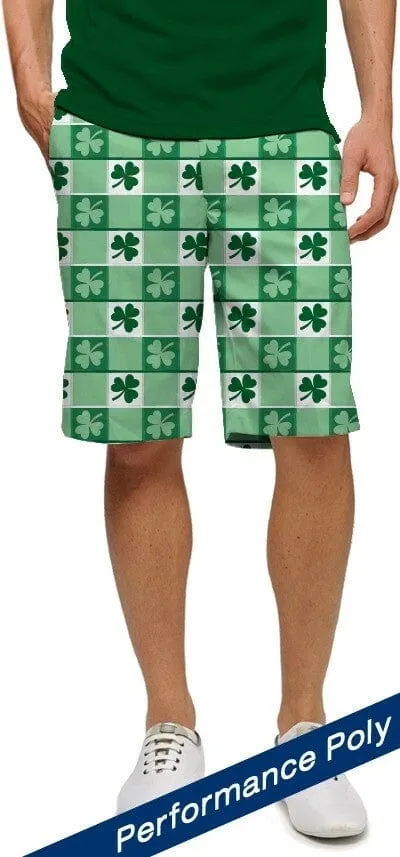 dress shorts Lightweight Flex Loudmouth Golf: Men's StretchTech  Shorts - Corned Beef with Shamrocks
