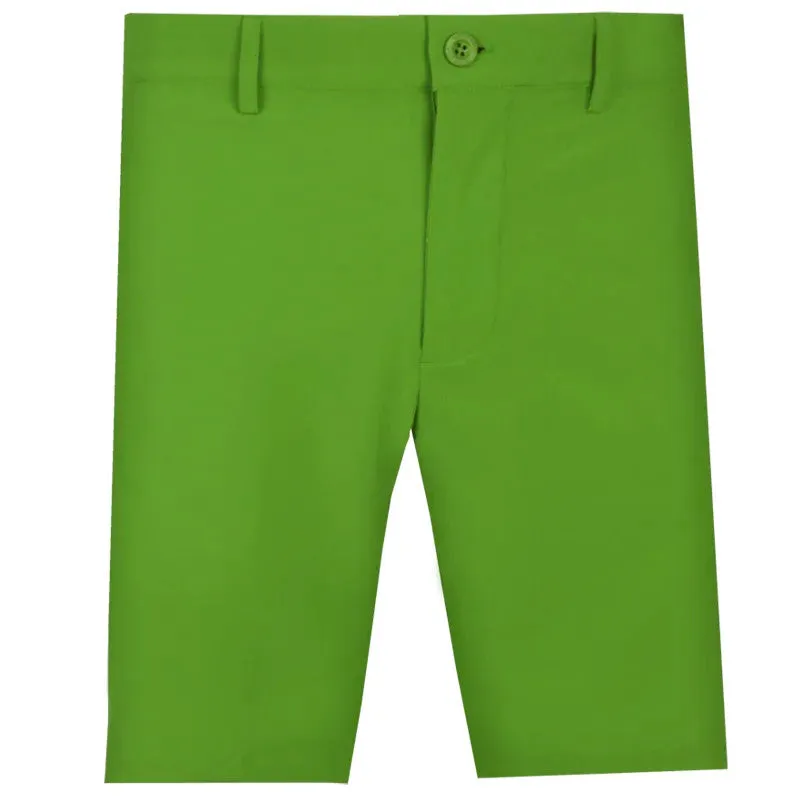 Tattoo Golf: Men's OB ProCool Performance Golf Shorts - Green LightweightFabric