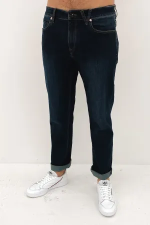 Always Stylish Smooth Lightweight Solver Modern Straight Jean Vintage Blue