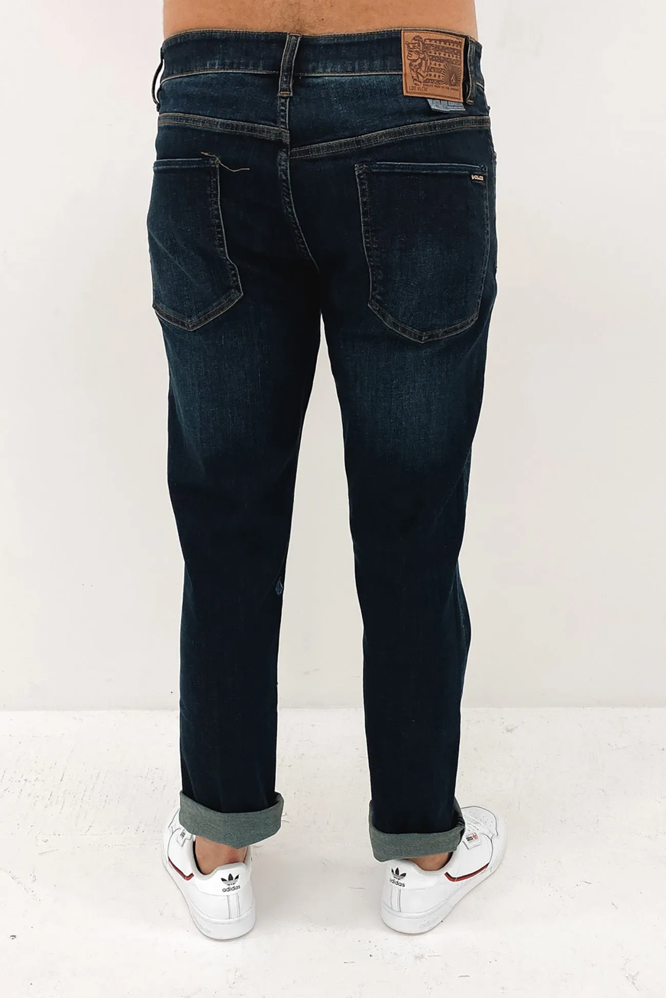 Work Friendly Solver Modern Straight Jean Vintage Blue