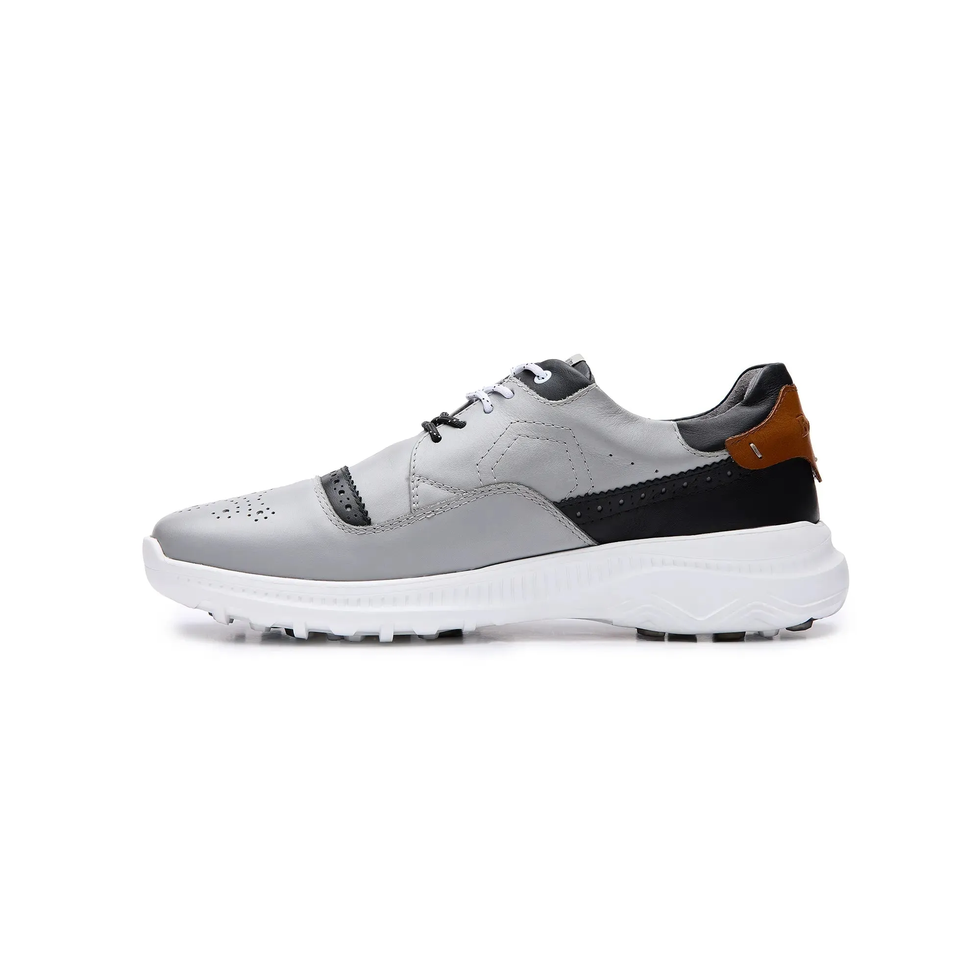 EXO X2 Spikeless Golf Shoes Grey Grip Response