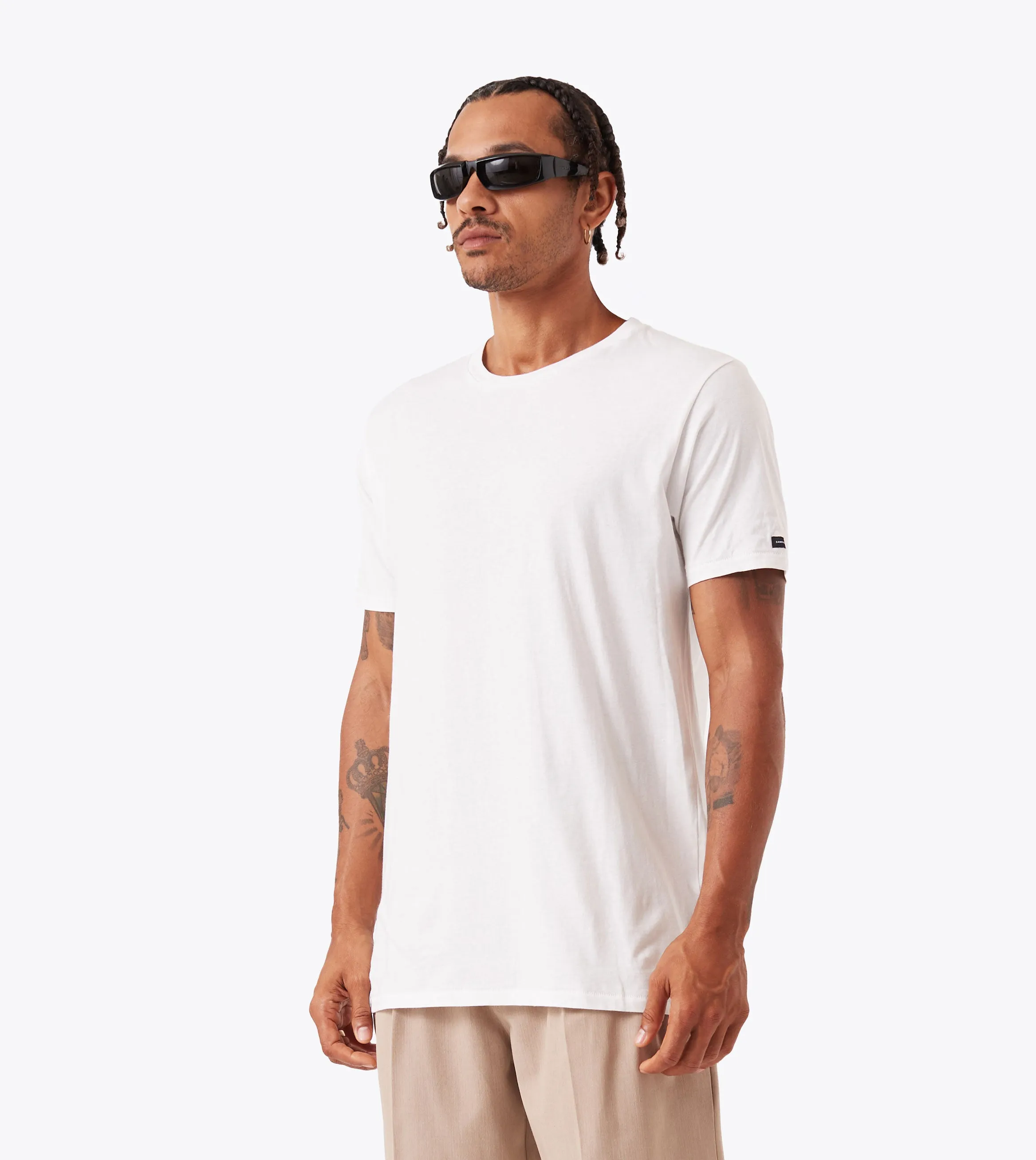 Flintlock Tee Vintage White Lace trim Sports Outfit