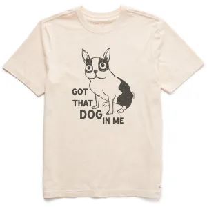 Men's Got That Dog in Me Frenchie Short Sleeve Crusher Tee timeless