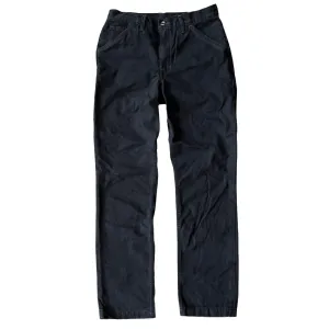 Vintage Wash Black Duck  Mt Vernon 13 oz  Work Uniform Chino *size up one ie if you are 33 buy 34 AbrasionGuardTape Comfort Stretch